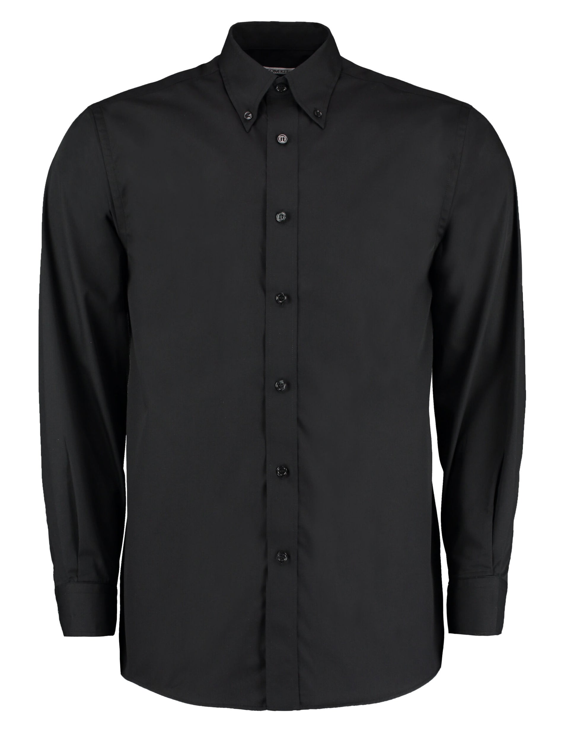 Classic Fit Long Sleeve Workforce Shirt - Black