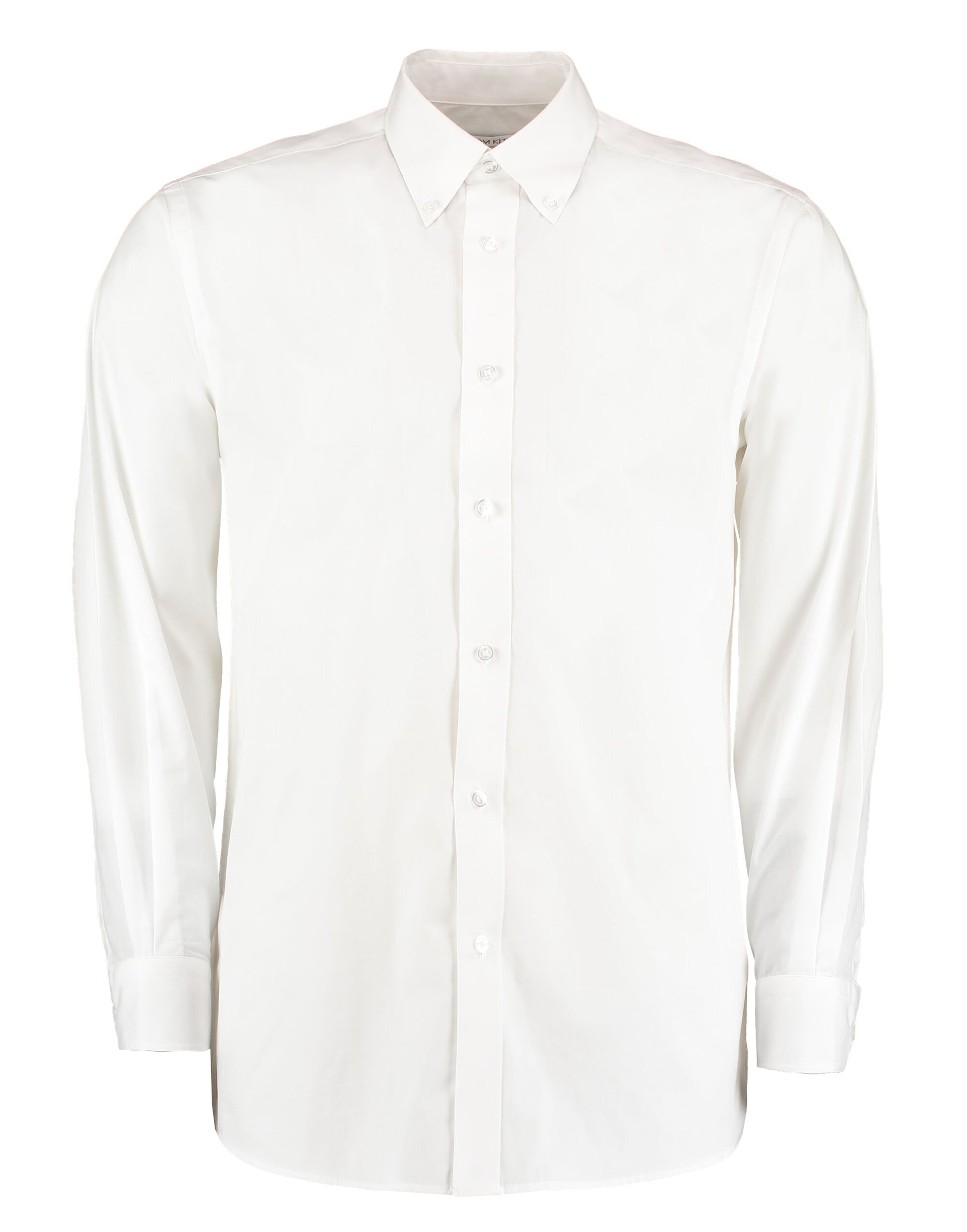 Classic Fit Long Sleeve Workforce Shirt - White