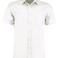 Tailored Fit Short Sleeve Poplin Shirt - White