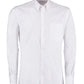 Slim Fit Long Sleeve Workwear Oxford Shirt - White