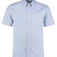 Tailored Fit Short Sleeve Premium Oxford Shirt - Light Blue