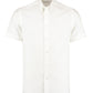 Tailored Fit Short Sleeve Premium Oxford Shirt - White
