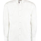 Tailored Fit Long Sleeve Premium Contrast Oxford Button Down Collar Shirt - White/Mid Blue