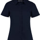 Tailored Fit Short Sleeve Poplin Shirt - Dark Navy
