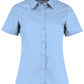 Tailored Fit Short Sleeve Poplin Shirt - Light Blue