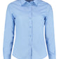 Tailored Long Sleeve Poplin Shirt - Light Blue