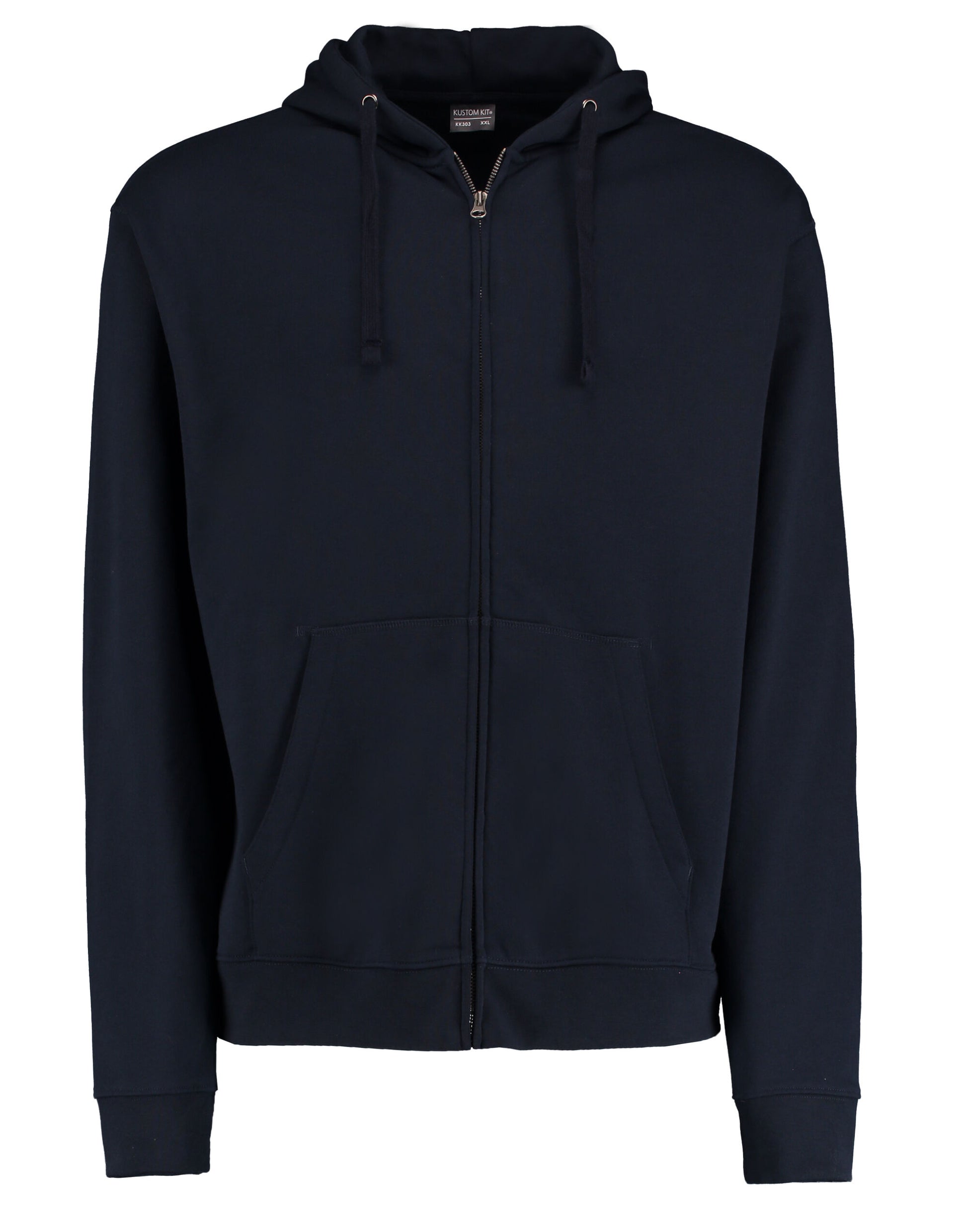 Regular Fit Superwash® 60 Zipped Hoodie - Navy
