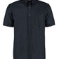 Classic Fit Short Sleeve Workwear Oxford Shirt - French Navy