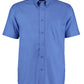 Classic Fit Short Sleeve Workwear Oxford Shirt - Italian Blue