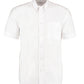 Classic Fit Short Sleeve Workwear Oxford Shirt - White