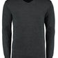 Regular Fit Arundel Long Sleeve V-Neck Sweater - Graphite