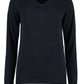 Regular Fit Arundel Long Sleeve V-Neck Sweater - Navy