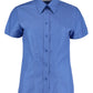 Tailored Fit Short Sleeve Workwear Oxford Shirt - Italian Blue