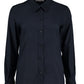 Tailored Fit Long Sleeve Workwear Oxford Shirt - French Navy