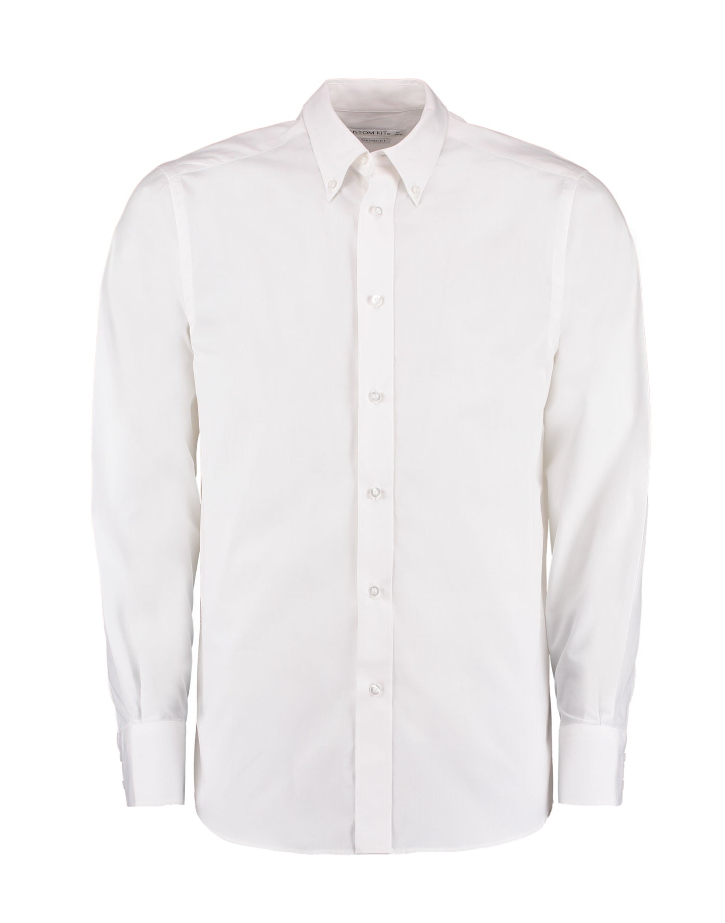 Tailored Fit Long Sleeve City Shirt - White