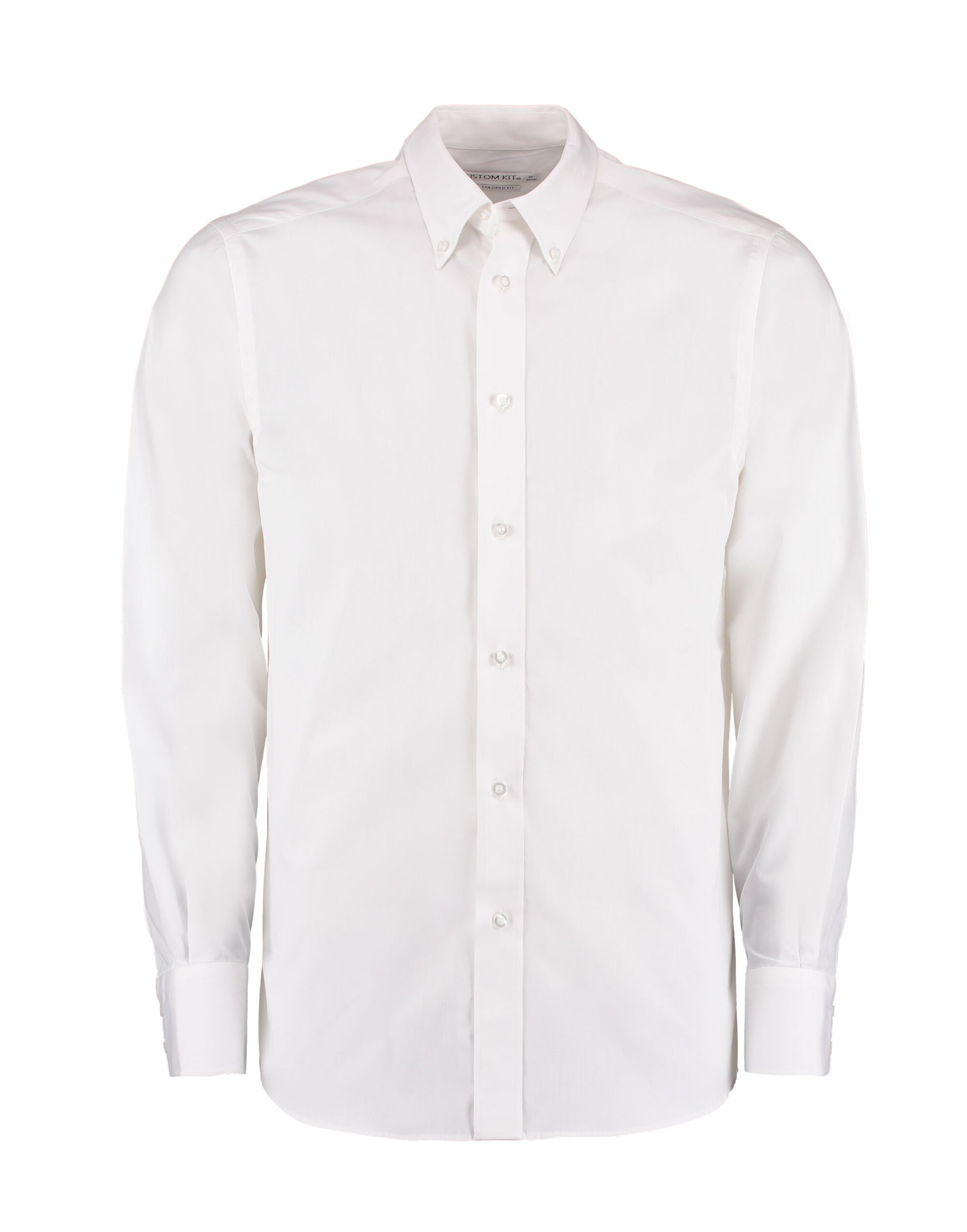 Tailored Fit Long Sleeve City Shirt - White