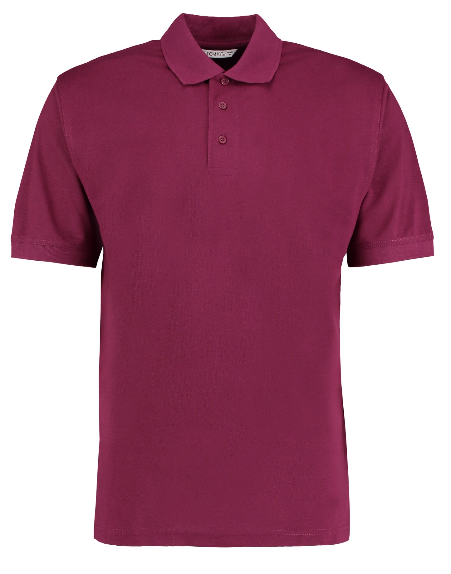 Classic Fit Klassic Superwash® 60 Polo - Burgundy