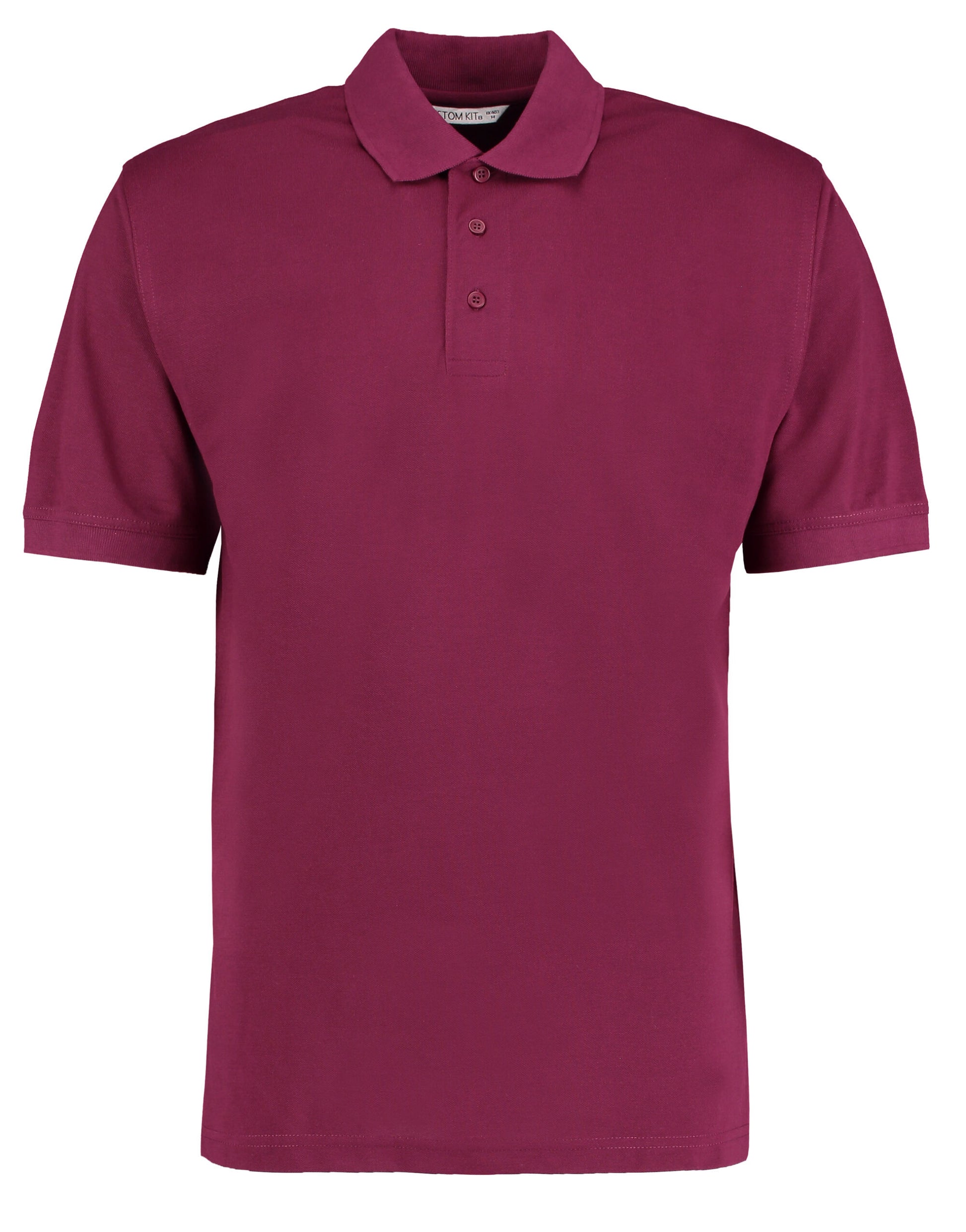 Classic Fit Klassic Superwash® 60 Polo - Burgundy