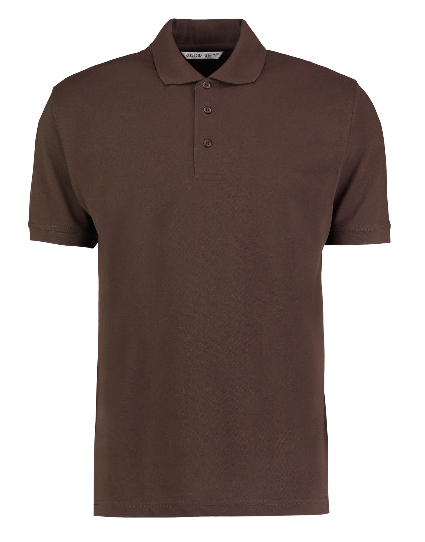 Classic Fit Klassic Superwash® 60 Polo - Chocolate