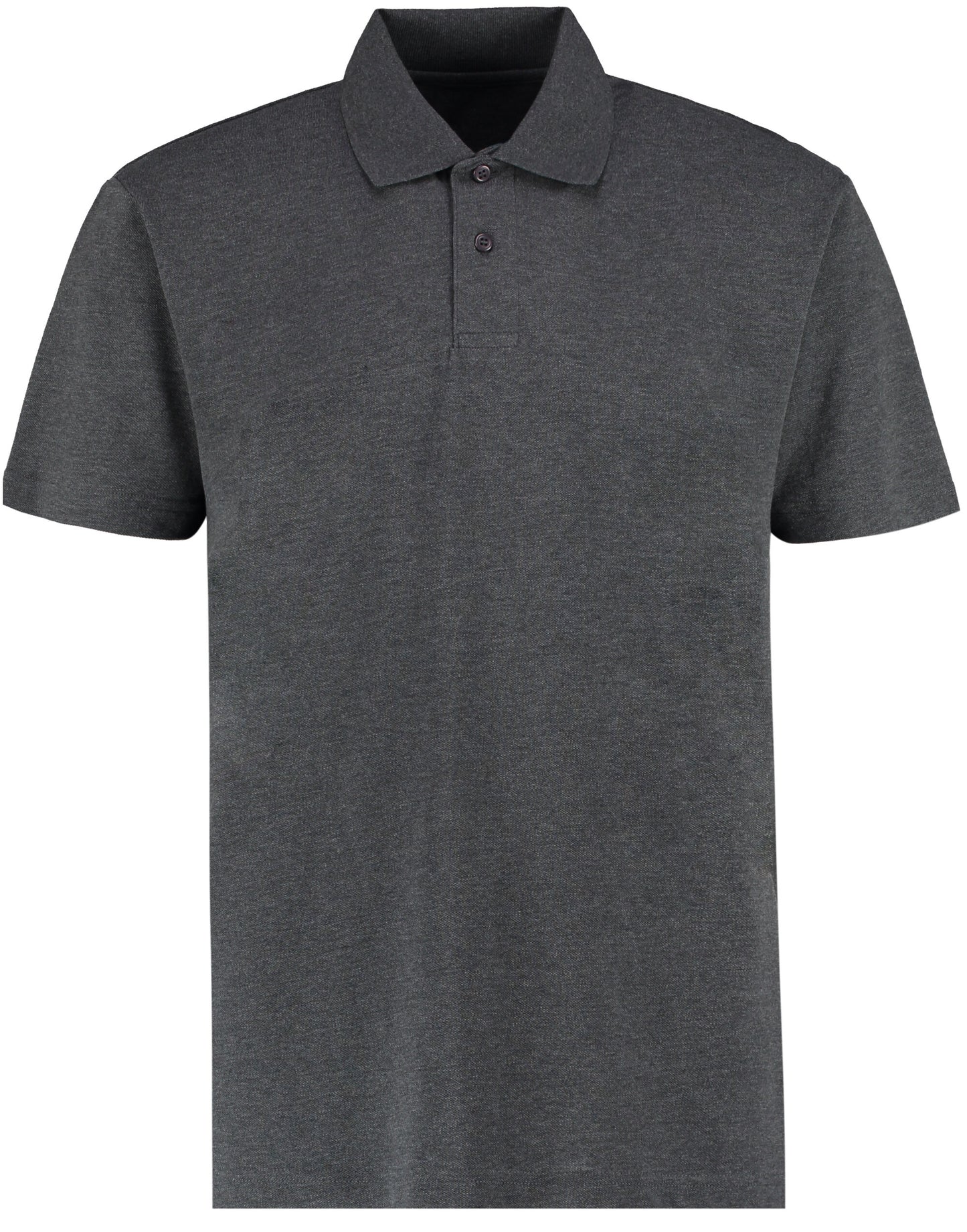 Regular Fit Workforce Polo - Dark Grey Marl