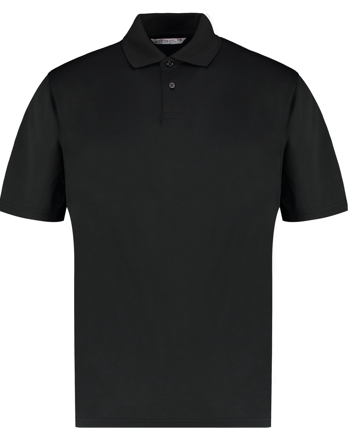 Regular Fit Superwash® 60º Pique Polo with Cooltex® Plus - Black