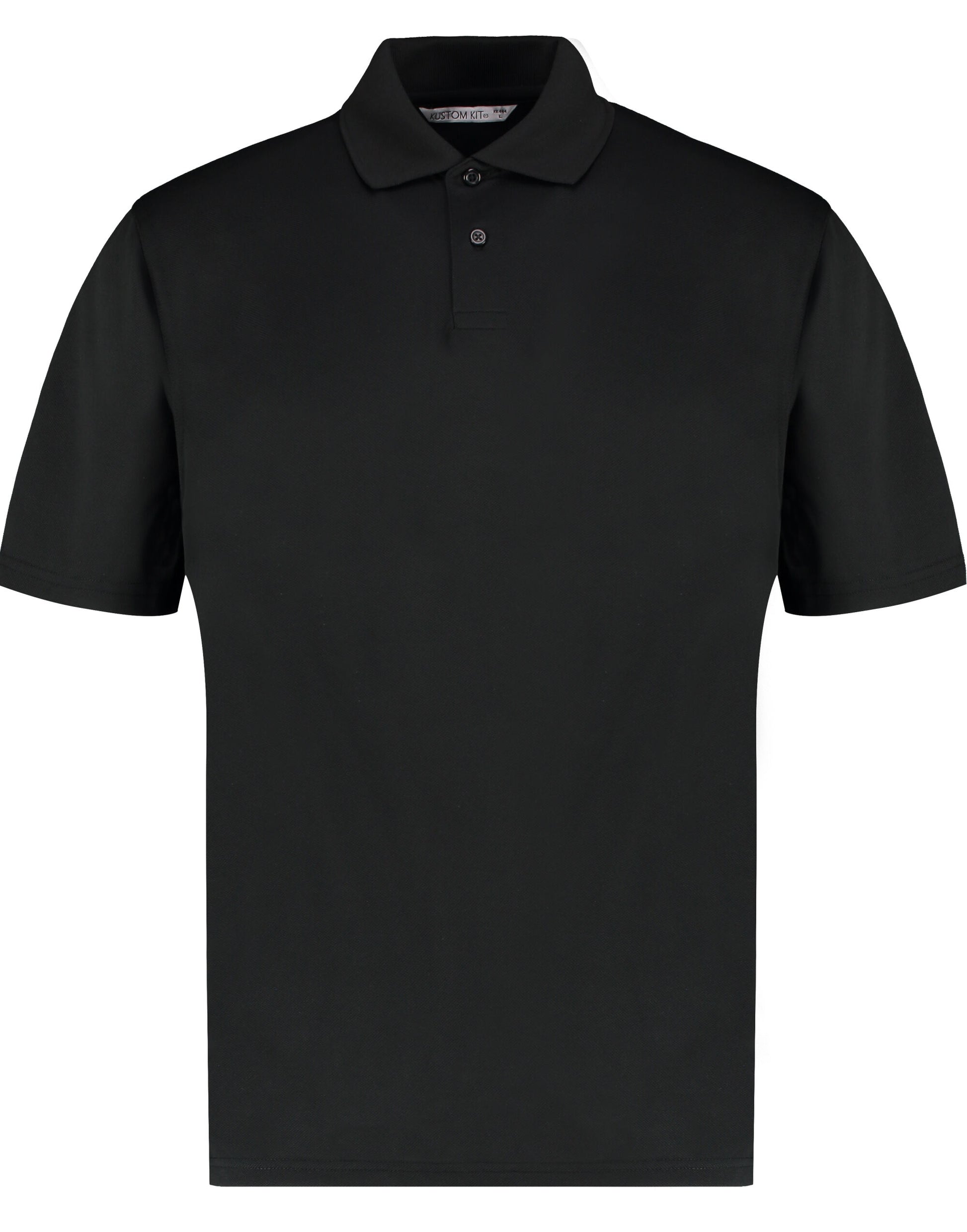 Regular Fit Superwash® 60º Pique Polo with Cooltex® Plus - Black