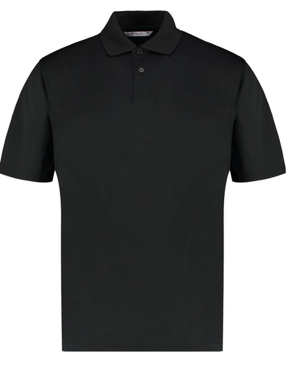 Regular Fit Superwash® 60º Pique Polo with Cooltex® Plus - Black