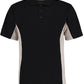 Classic Fit Track Polo - Black/Grey/White