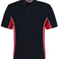 Classic Fit Track Polo - Navy/Red/White