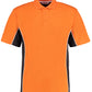 Classic Fit Track Polo - Orange/Graphite/White