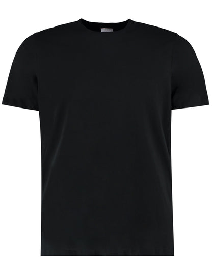 Fashion Fit Cotton Tee - Black