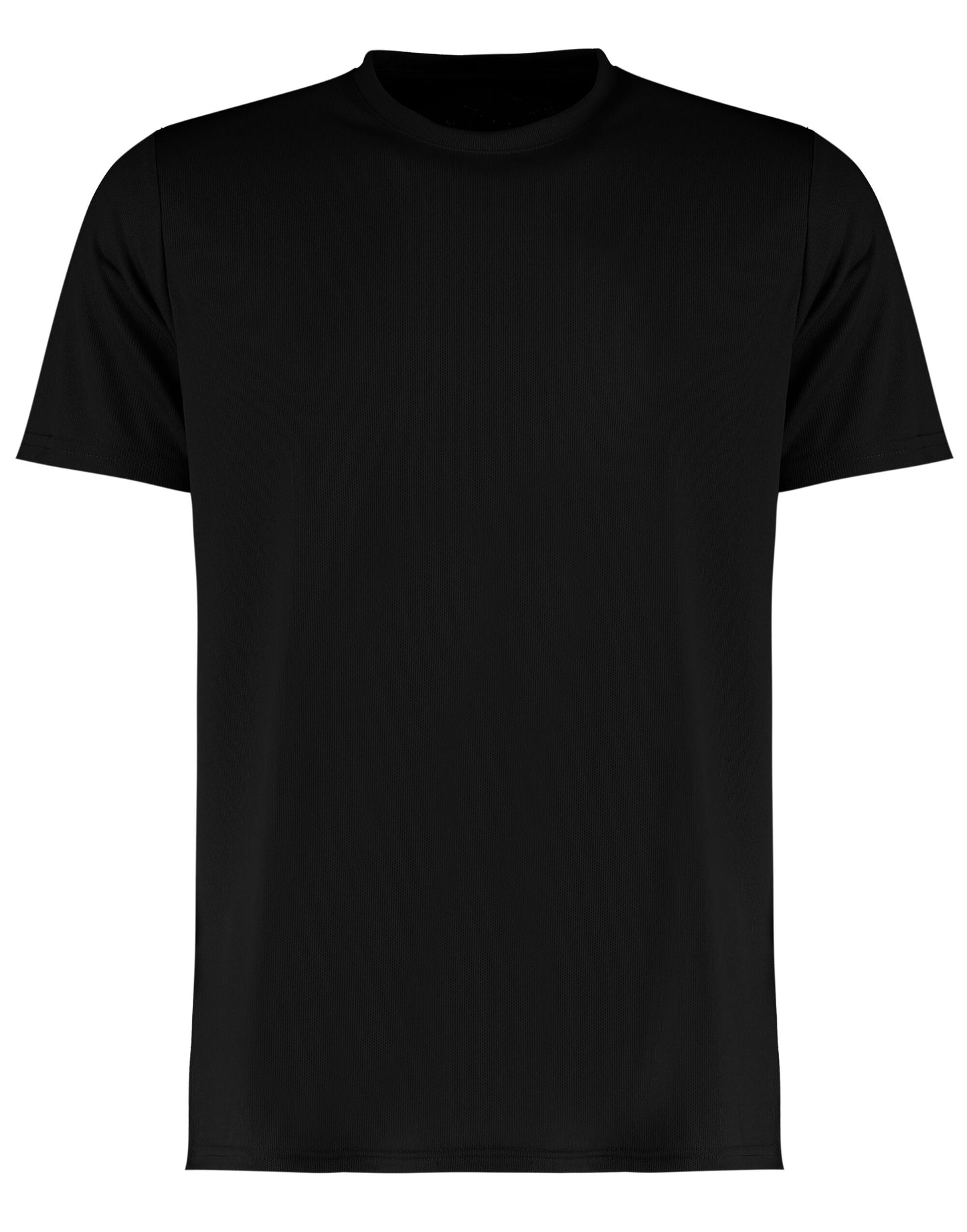Regular Fit Micro Mesh Tee with Cooltex® Plus - Black