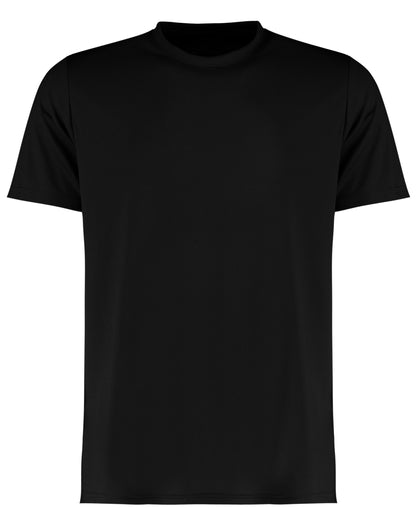 Regular Fit Micro Mesh Tee with Cooltex® Plus - Black