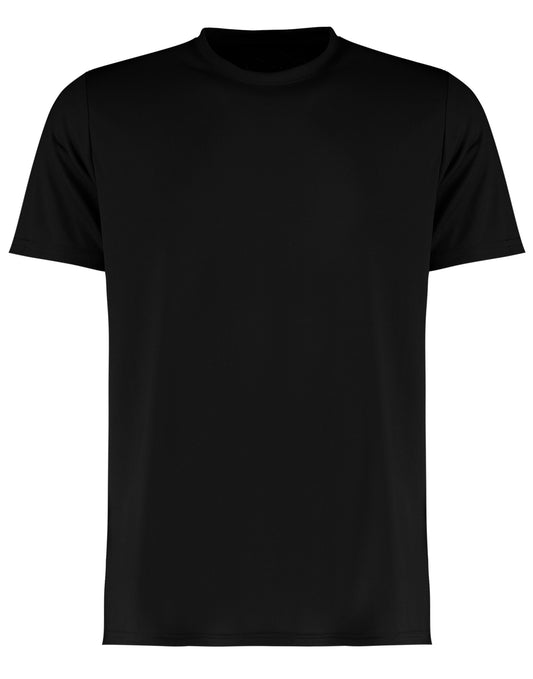 Regular Fit Micro Mesh Tee with Cooltex® Plus - Black