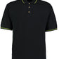 Classic Fit St.Mellion Polo - Black/Lime