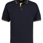 Classic Fit St.Mellion Polo - Navy/Sun Yellow
