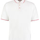 Classic Fit St.Mellion Polo - White/Bright Red