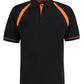 Classic Fit Oak Hill Polo - Black/Orange