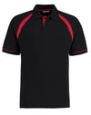 Classic Fit Oak Hill Polo - Black/Bright Red