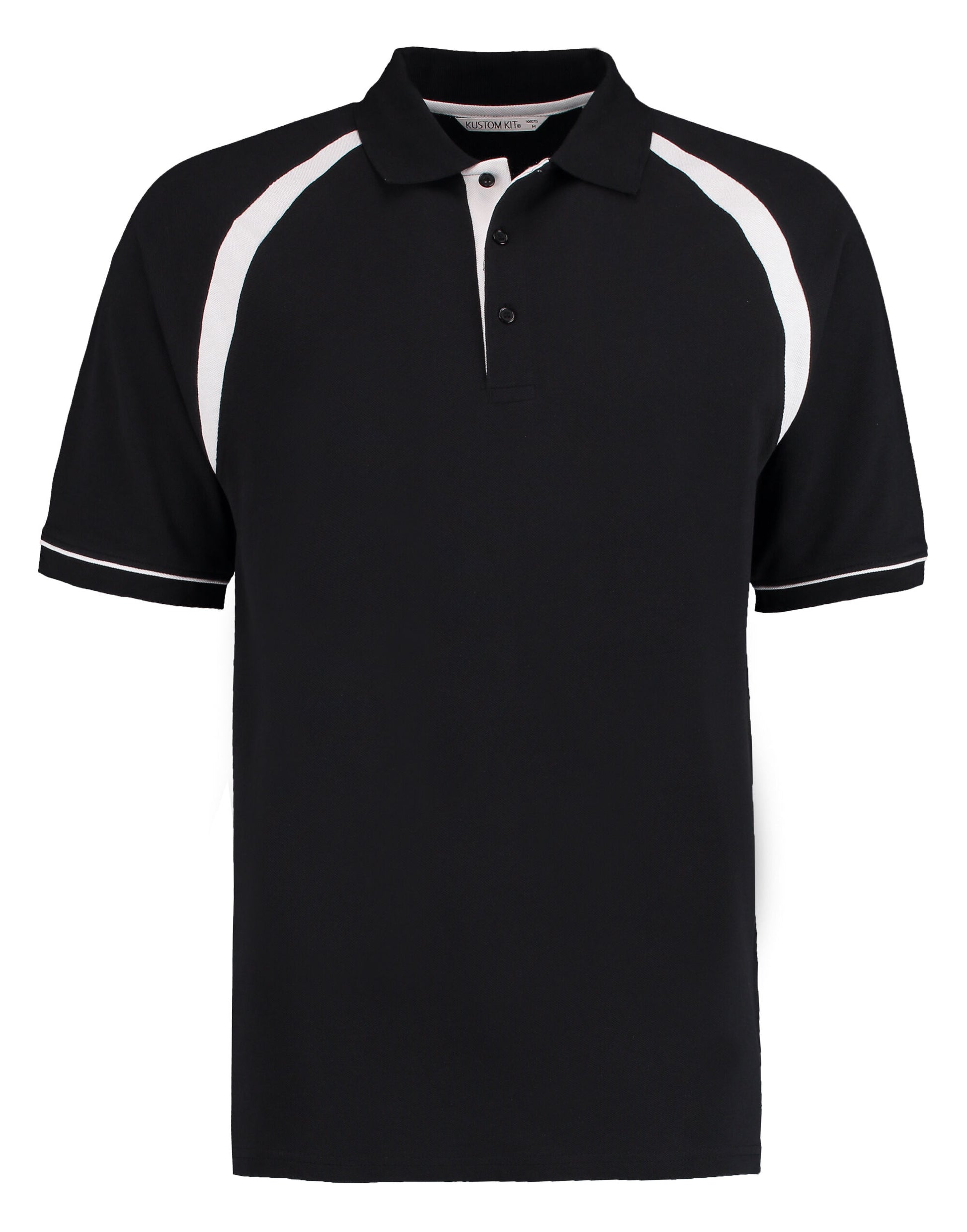 Classic Fit Oak Hill Polo - Black/White
