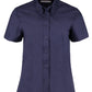 Tailored Fit Short Sleeve Premium Oxford Shirt - Midnight Navy