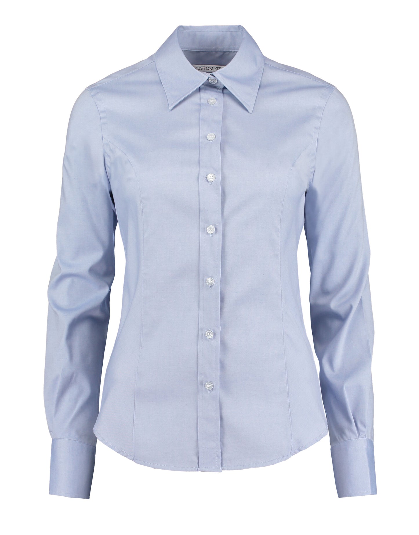 Tailored Fit Long Sleeve Premium Oxford Shirt - Light Blue