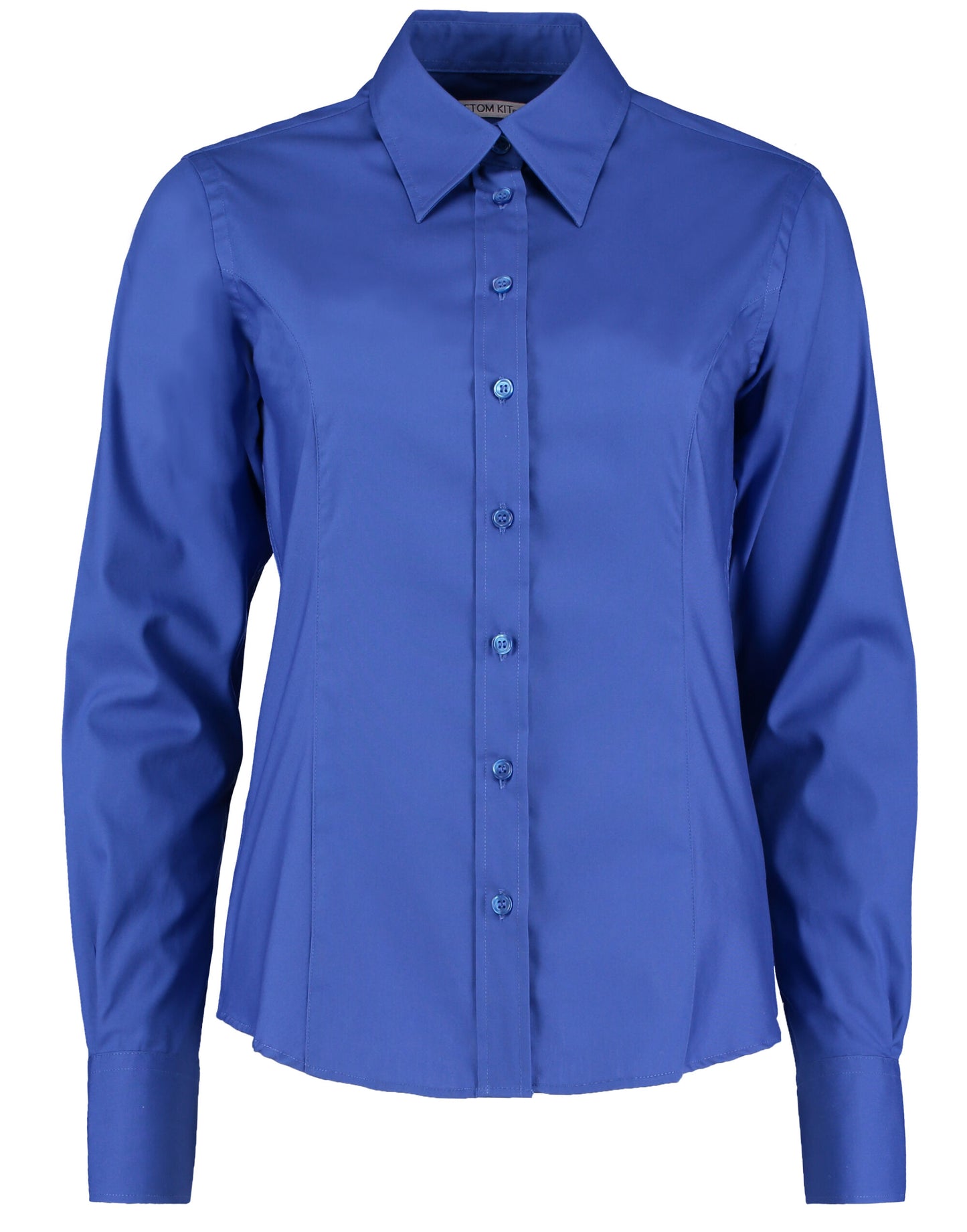 Tailored Fit Long Sleeve Premium Oxford Shirt - Royal Blue