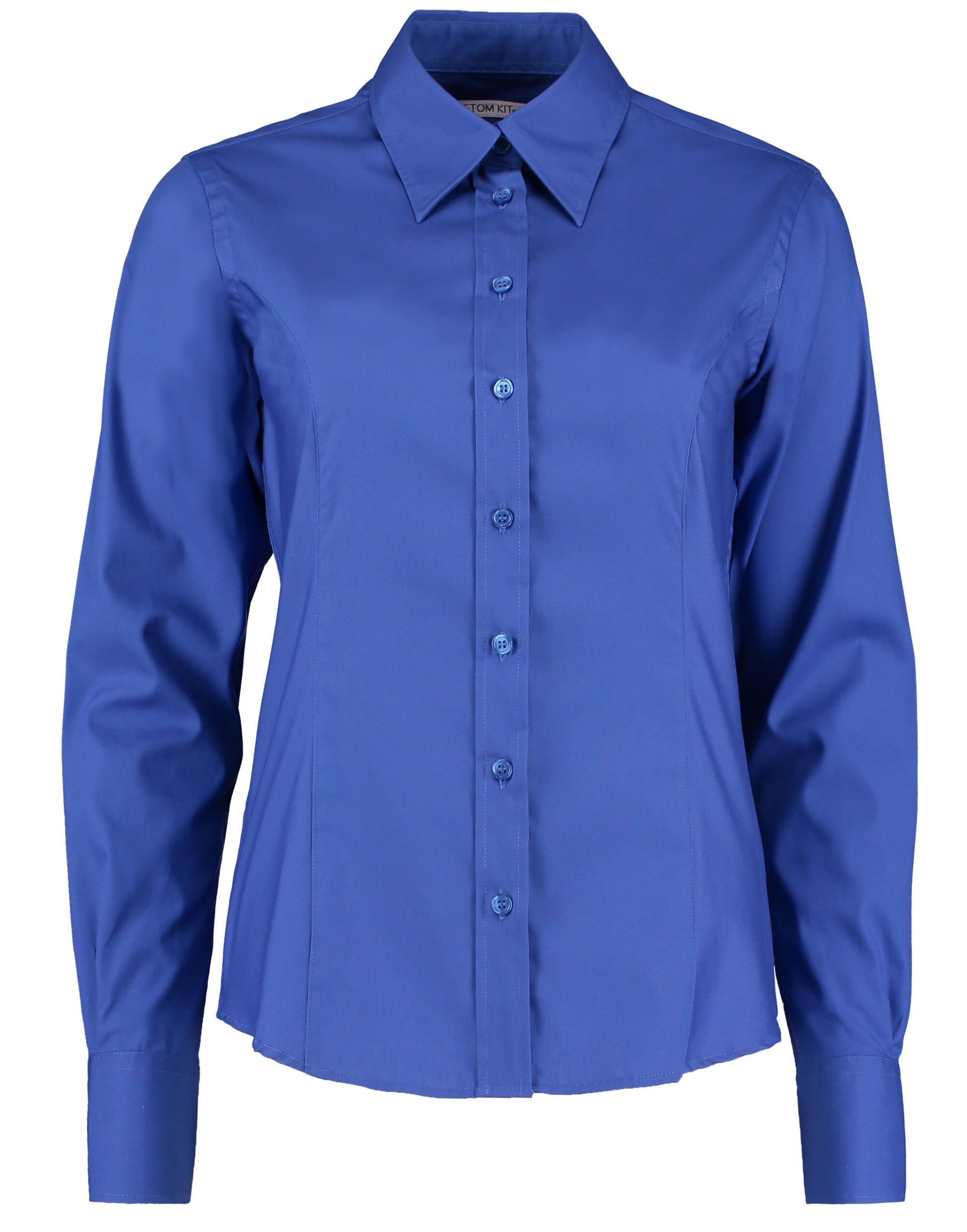 Tailored Fit Long Sleeve Premium Oxford Shirt - Royal Blue