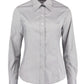 Tailored Fit Long Sleeve Premium Oxford Shirt - Silver Grey