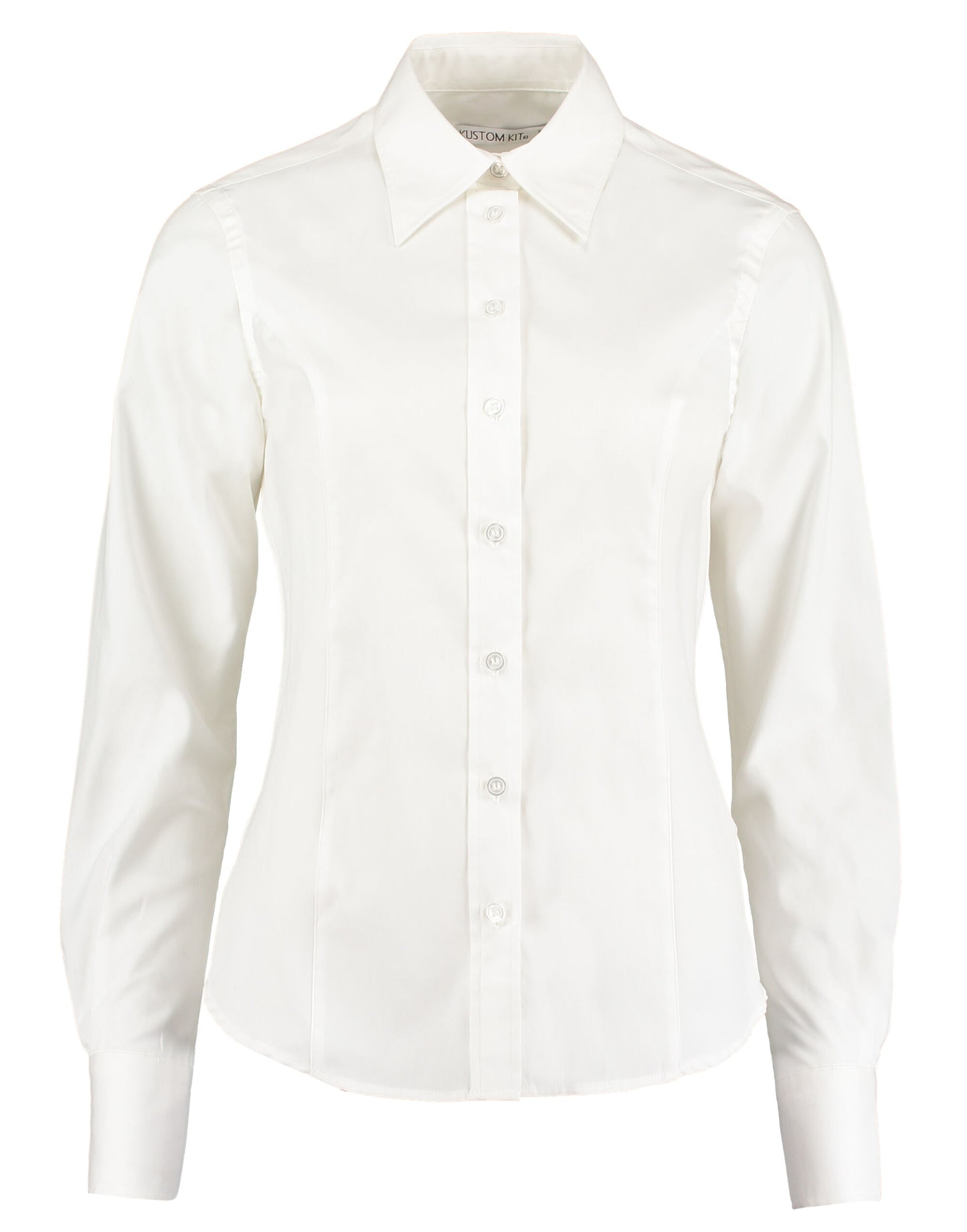 Tailored Fit Long Sleeve Premium Oxford Shirt - White