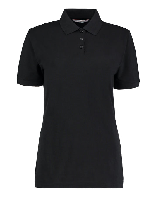 Classic Fit Klassic Superwash® 60 Polo - Black