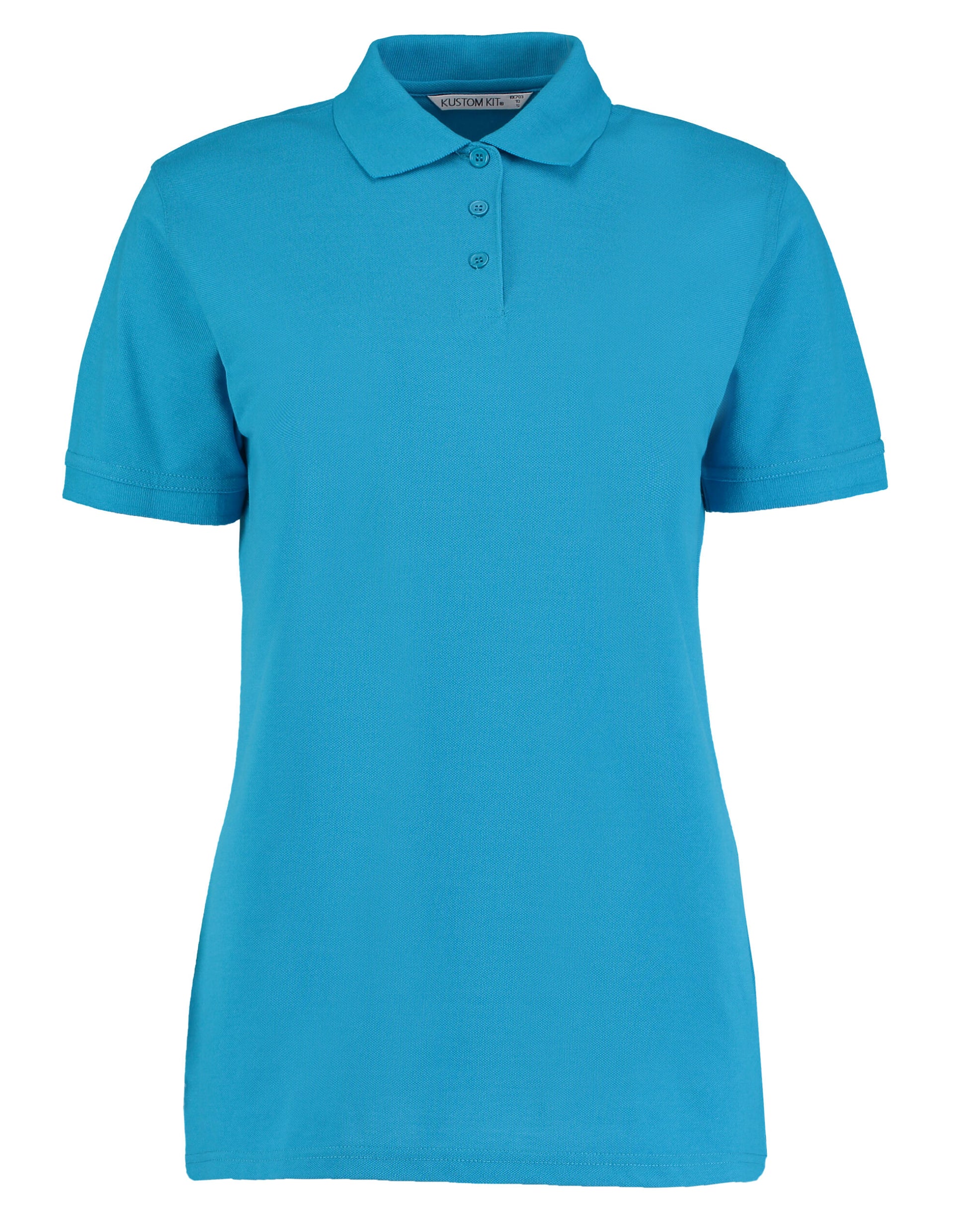 Classic Fit Klassic Superwash® 60 Polo - Turquoise
