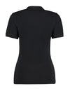 Regular Fit Comfortec® V-Neck Polo - Black