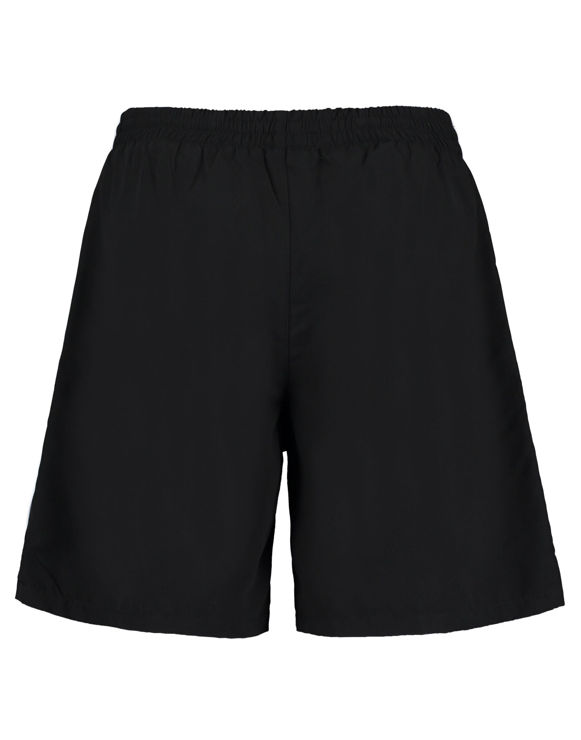 Classic Fit Track Short - Black/White